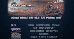 Desktop Screenshot of amphi-festival.alternation.pl